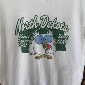 Brisco NEW North Dakota Graphic Tee Knows How To Lick Size Medium thumbnail 3