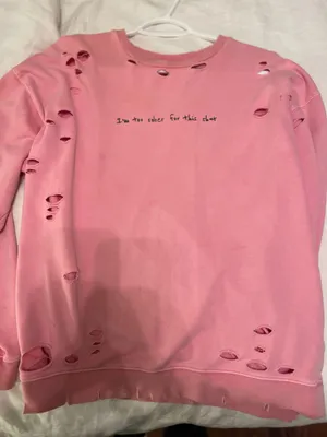 Cute pink sweatshirt thumbnail 1