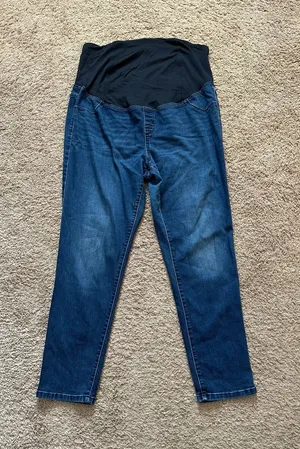 Isabel Maternity Stretchy Skinny Jeans Size 16 thumbnail 1