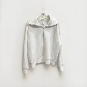 SPANX AirEssentials® Half Zip Powder White Size 1X thumbnail 2