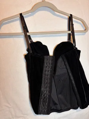 Velvet corset top by Spirit-Size M thumbnail 3
