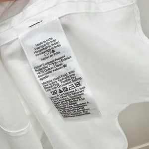 J.Crew Tall Delilah Dress Cotton Poplin Puff Sleeve Minimalist White Medium NWT thumbnail 8