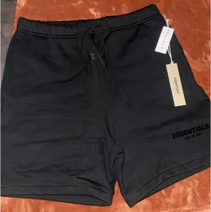 New Essential black shorts  thumbnail 1