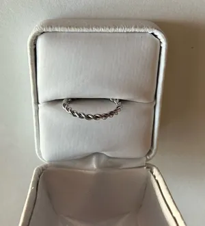 3/$20 Silver Tone Multiple Twisted Circle Ring Size 6/7 thumbnail 1