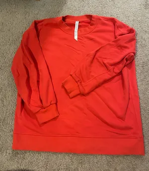 Lululemon Classic Crewneck Sweater - Red thumbnail 1
