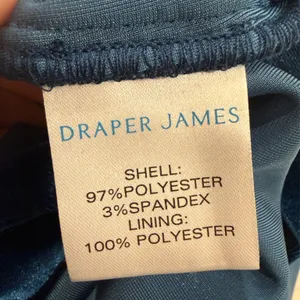 DRAPER JAMES‎ Miranda Dress Teal Velvet Wrap Midi size 0 thumbnail 7