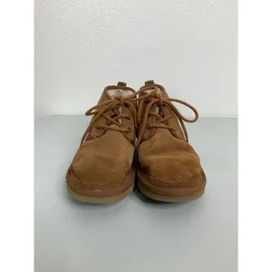 UGG Neumel Chestnut Suede Lace Up Sheepskin‎ Lined Boots 1094269 Womens 8 thumbnail 2