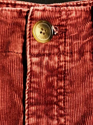 Womens sz8 American Eagle super stretch burgundy corduroy mini skirt thumbnail 4