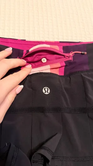 Black Lululemon Pace Rival Skirt Tennis thumbnail 4