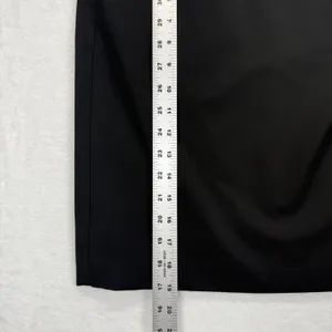 Trina Turk Mini Skirt Black Asymmetrical Fitted Career Party‎ Size 8 thumbnail 3