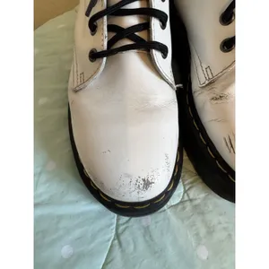 Dr. Martens Jadon White Leather Platform Lace-Up Ankle Boots Womens size US 8 thumbnail 7