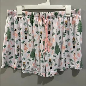 The Royal Standard Preppy Nutcracker Christmas Holiday Sleep Shorts thumbnail 1