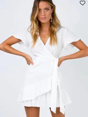 Princess Polly White Dress thumbnail 1