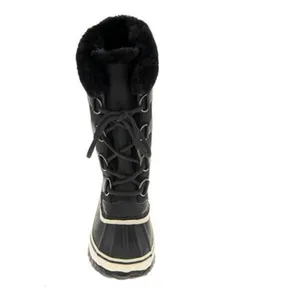 NIB NEW JBU Snowy Tall All Weather Boot, Black SZ-8 Faux Fur thumbnail 2
