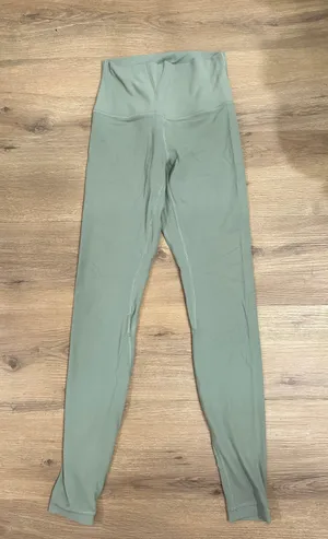 Lululemon Green Align Leggings thumbnail 3