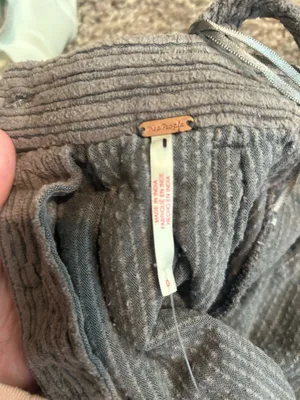 Free People Corduroy Dress Overall thumbnail 3