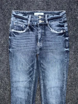 Buckle BKE Billie Slim Fit High Rise Tailored Bootcut Jeans Sz 26 x 29.5 PBK126S thumbnail 3