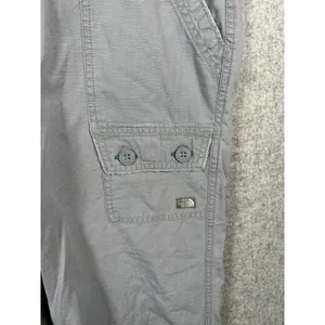 The North Face Capri Pants Womens Size 10 Gray Cargo Hiking Cotton Pockets‎ thumbnail 13