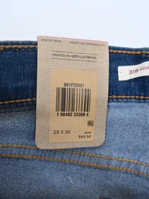 Levi's Women's 318 Shaping Wide Leg Jean NEW 25X30 thumbnail 10