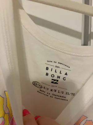 Billabong cropped tank top thumbnail 3