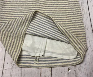 Kinette Textured Striped Gold Metallic Dress Size 6 thumbnail 10