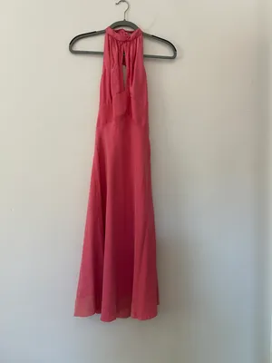 Laundry by Shelli Segal VNTG Silk Princess Diana Vibes Midi Dress thumbnail 2