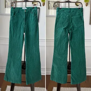 Princess Polly Nadia Fine Wale Corduroy Pants Green $66 4 thumbnail 2