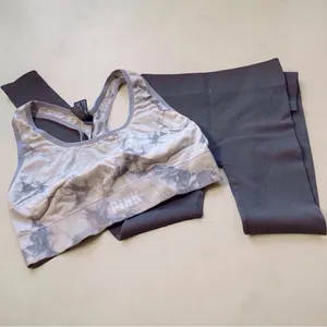 PINK Active Bra (Fits Small) + Tilly’s Ribbed Leggings Set | XS/S thumbnail 5