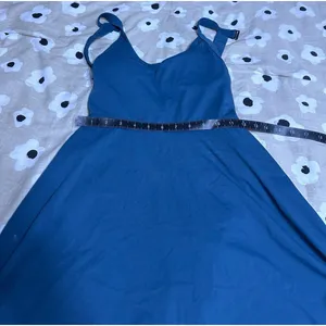 athletic blue dress thumbnail 3