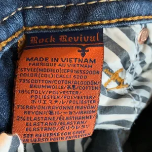 Dark Wash Rock Revival Calli Jeans thumbnail 9