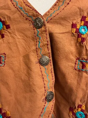 Sudden Impact Embroidered Southwestern Vest thumbnail 3