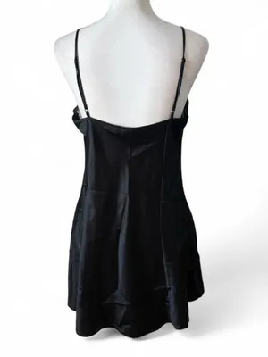Victoria’s Secret Black Slip Dress thumbnail 4