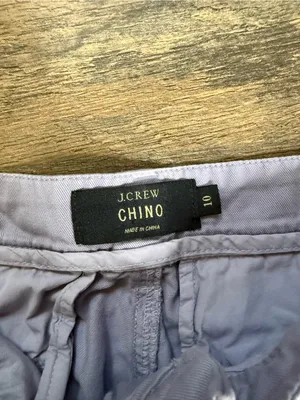 J. Crew Light Mauve Chino Pants size 10 thumbnail 4