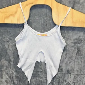 2276 | Urban Outfitters Crusada Flyaway Cami Top White S Y2K Coquette Romantic thumbnail 2