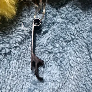 Yellow Sunflower Keychain Set with Yellow Pom Pom‎ thumbnail 5