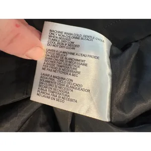 Michael Kors Anorak Raincoat Jacket Women XS Black Hooded Gold Hardware Utility thumbnail 7