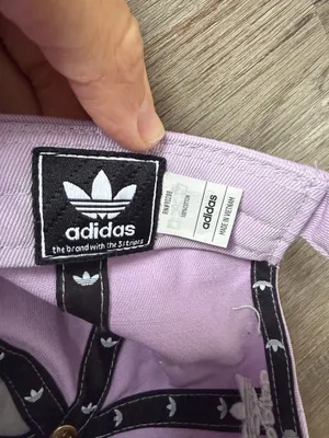 Adidas Women's Originals Trefoil Relaxed Adjustable Casual Active Hat Lavender thumbnail 6