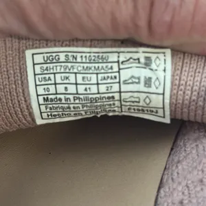 UGG Sammy Wavy Knit‎ Sneaker Pink Size 10 thumbnail 8