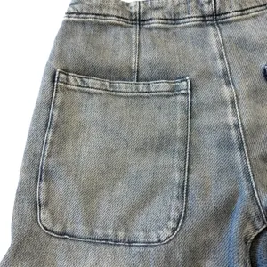 Free People Osaka Denim Shorts Size 27 Medium Wash Relaxed Fit Baggy High Rise thumbnail 8