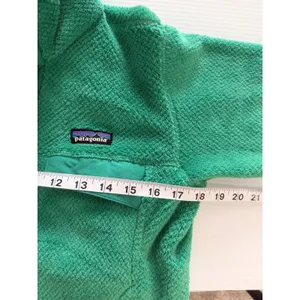 Patagonia Womens Re-Tool Snap-T‎ Fleece Pullover Teal Green 25442 Small thumbnail 7