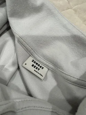 Aritzia Sunday Best Monarch 1/2 Zip Longsleeve | white/gray cropped half zip top thumbnail 6