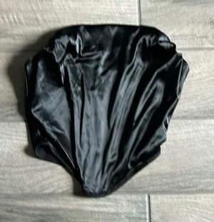Heiress Beverly Hills silky corset top in black thumbnail 1