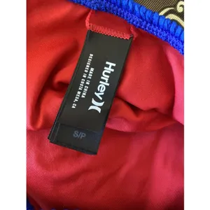 Hurley Womens Small Blue Solid Scrunch Moderate Coverage Side Tie Bikini‎ Bottom thumbnail 5