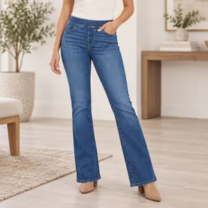 Torrid Plus 1X Lean Jean High Rise Slim Boot Jeans Pull On Stretch Smooth Soft thumbnail 2