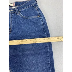 Levis 515 Jeans Womens 30x29 Blue Nouveau Boot Cut Stretch Tag 8 S thumbnail 4