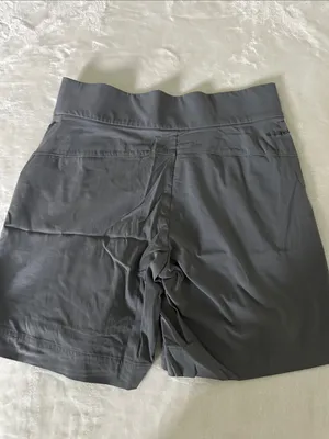 Columbia Women's Charcoal Bike Shorts thumbnail 2