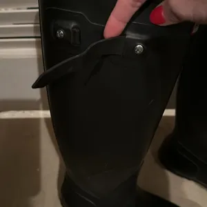 Hunter rain boots matte black 9 thumbnail 3