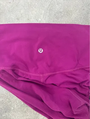 Women’s size 10, Lululemon leggings Purple thumbnail 5