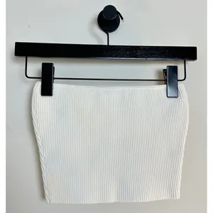 ARITZIA Babaton Sculpture Knit Tube Top in White Size X-Small thumbnail 3