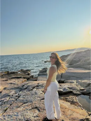 Linen Pants TJ Maxx White thumbnail 4